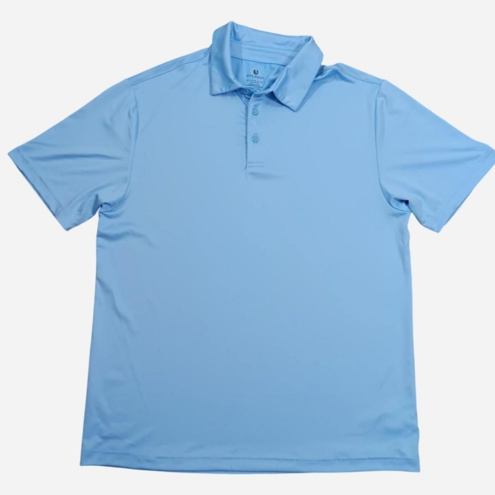Rorie Whelan Men's Golf Polo Shirt Large Activewear Performance Country Club